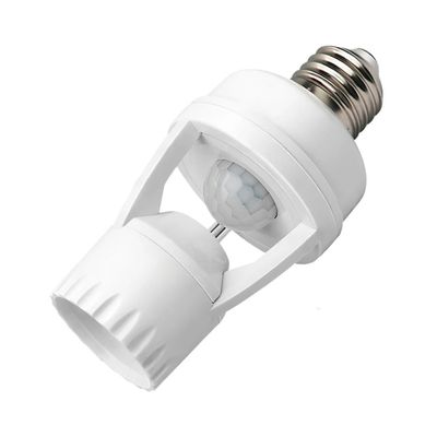 Sensor De Presença Com Fotocélula Iluminação Lâmpada Soquete E27 - Liga/Desliga Automático
