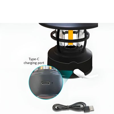 Luminária Formato Lampião LED Recarregável Resistente