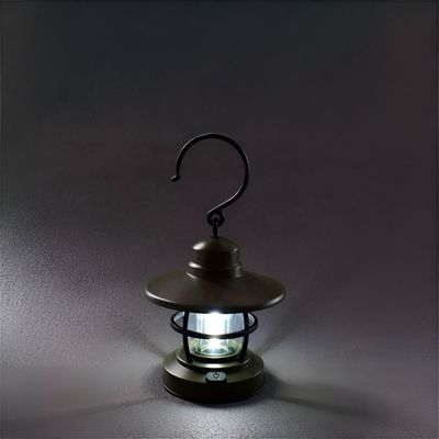 Luminária Formato Lampião LED Recarregável Resistente