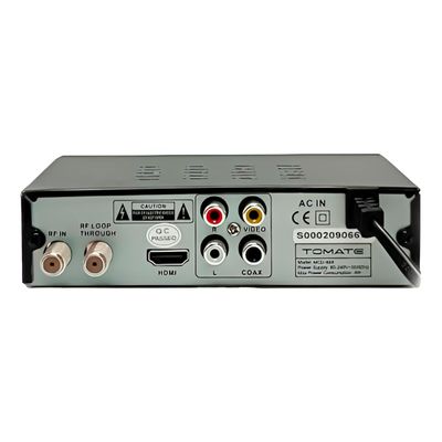 Conversor de Televisão Digital Gravador USB HDMI - Conversor Digital Full HD com Gravação 2.0 | Preto