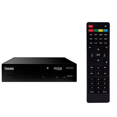 Conversor de Televisão Digital Gravador USB HDMI - Conversor Digital Full HD com Gravação 2.0 | Preto