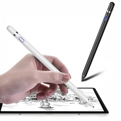 Caneta Touch Stylus Ponta Fina – Ideal para Desenhos, Anotações e Estudos - Alta Precisão Universal Tablet