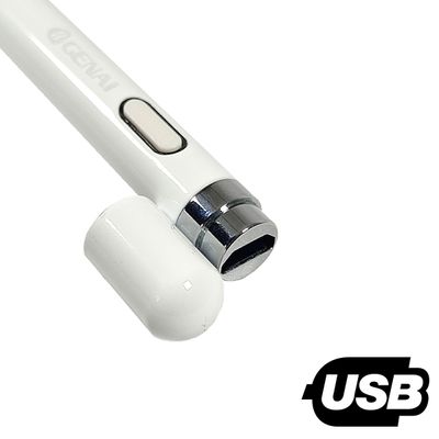 Caneta Touch Stylus Ponta Fina – Ideal para Desenhos, Anotações e Estudos - Alta Precisão Universal Tablet