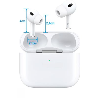 Fone Bluetooth Pro Sem Fio Música Academia Jogos In-ear - Som Potente, Baixa Latência e Estojo Recarregável