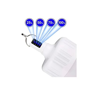 Luminária Recarregável 4000lm DP-7814 com 5 Modos e Alça – Iluminação Forte para Emergência e Cam Luminária Camping 48W