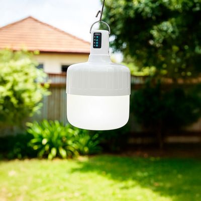 Luminária Recarregável 4000lm DP-7814 com 5 Modos e Alça – Iluminação Forte para Emergência e Cam Luminária Camping 48W