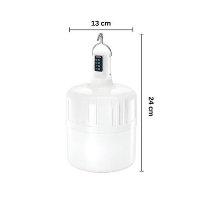 Luminária Recarregável 4000lm DP-7814 com 5 Modos e Alça – Iluminação Forte para Emergência e Cam Luminária Camping 48W