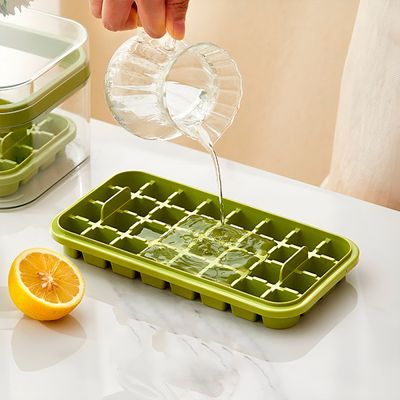 Bandeja Molde Cubo De Gelo Fábrica Armazenamento - Cubos Sempre Frescos e Armazenamento Hermético