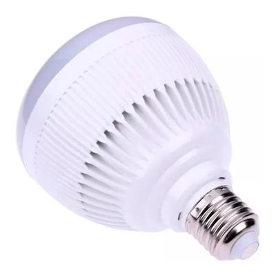 Lâmpada LED Inteligente RGB com Bluetooth e Alto-Falante – Controle por App ou Controle Remoto
