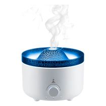 Umidificador de Ar Difusor Aromatizador Efeito Vulcão com Névoa Relaxante e Luzes