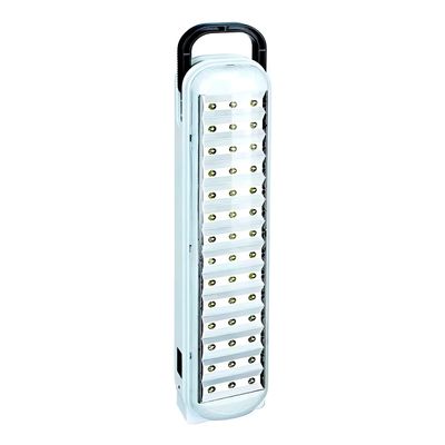 Luminária Lâmpada Emergência 42 LEDs Recarregável Branco - Compacta, Potente e de Longa Duração