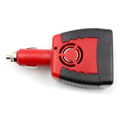 Conversor Inversor Tomada Veicular Adaptador Elétrica - Portátil com Saída USB e Proteção Contra Sobrecarga