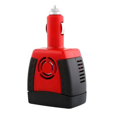 Conversor Inversor Tomada Veicular Adaptador Elétrica - Portátil com Saída USB e Proteção Contra Sobrecarga
