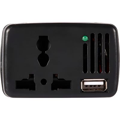 Conversor Inversor Tomada Veicular Adaptador Elétrica - Portátil com Saída USB e Proteção Contra Sobrecarga