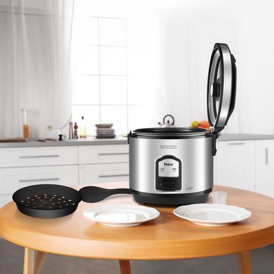 Panela de Arroz Elétrica Philco Inox 10 xícaras PH10P 220V