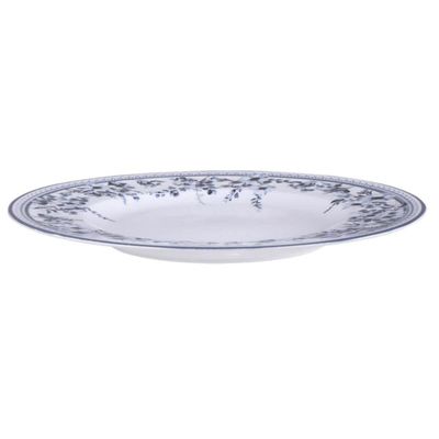 Aparelho de Jantar 16 Peças Azzura Porcelana Tramontina Azul Mesa Posta 4 Pessoas