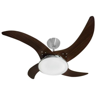Ventilador Led Carvalho Tabaco 4 Pás 220V 220V