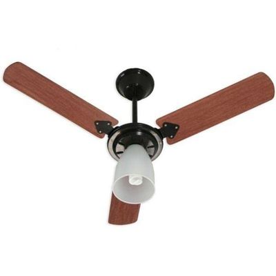 Ventilador Marbela Preto 220V 3 Pás Verniz 220V