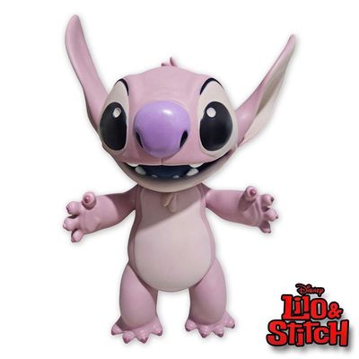 Boneco Articulado Angel Lilo Disney 40cm Vinil Gigante Mimo