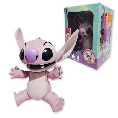 Boneco Articulado Angel Lilo Disney 40cm Vinil Gigante Mimo