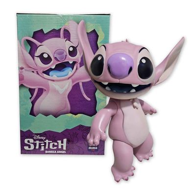 Boneco Articulado Angel Lilo Disney 40cm Vinil Gigante Mimo