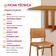 Mesa 120cm Laminado Barril Com 4 Cadeiras Moderna Mobília Star Caramelo Imbuia Naturale