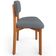 Kit 06 Cadeiras Para Sala De Jantar Cozinha Living Estofada Dara L02 Suede Cinza - Lyam Decor