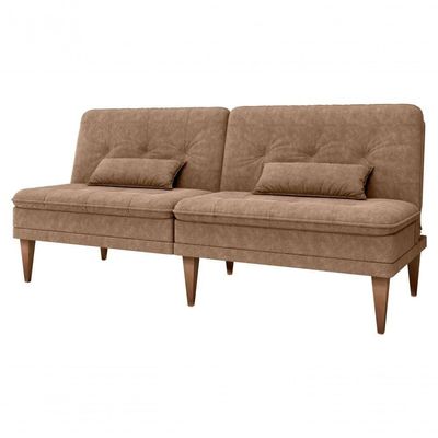 Sofá Cama Pietra Sala Matrix Marrom