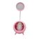 Luminaria De Mesa Decorativa Usb Portatil Articulavel Abajur P- Leitura Estudo Patinho Rosa