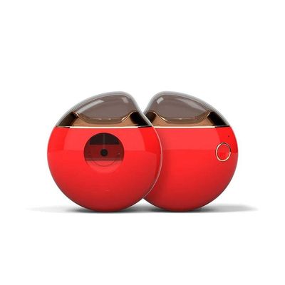 Cortador Unha Mini Lixa Elétrica Automático Recarregável Usb Vermelho
