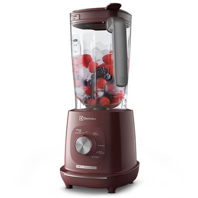 Liquidificador Electrolux 1500W 3.2L Efficient Tri Force 15 Velocidades Vermelho (EBL1510) 127V