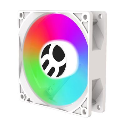 Cooler Fan 120mm LED Rainbow S09RBW Branco para Gabinete