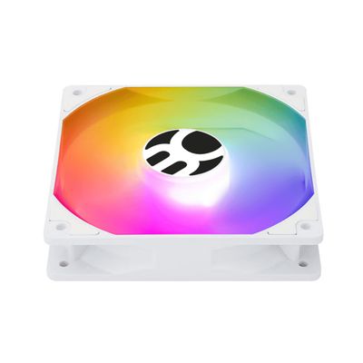 Cooler Fan 120mm LED Rainbow S09RBW Branco para Gabinete