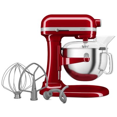 BATEDEIRA KITCHENAID COM 11 VELOCIDADES BOWL LIFT 5,6L 220V EMPIRE RED KEC56AVBNA