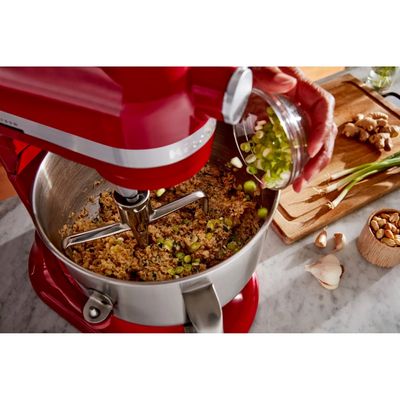 BATEDEIRA KITCHENAID COM 11 VELOCIDADES BOWL LIFT 5,6L 220V EMPIRE RED KEC56AVBNA