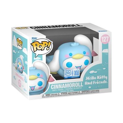 Boneco Funko Pop! Exclusivo Sanrio Cinnamoroll como Pinguim