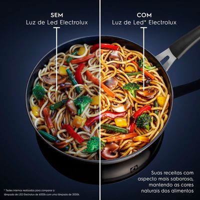 Depurador de Ar Electrolux 90cm Retrátil Preto Efficient com Luz de Led (DE9RB) 127V