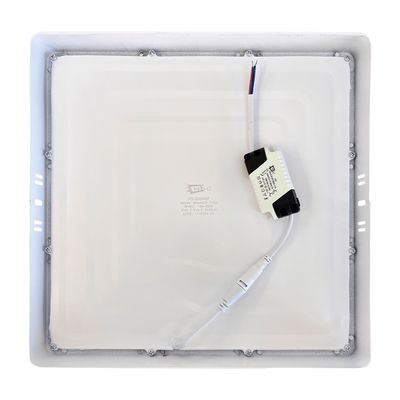 Luminária Plafon Led Sobrepor Quadrado 24w 30x30  Bivolt