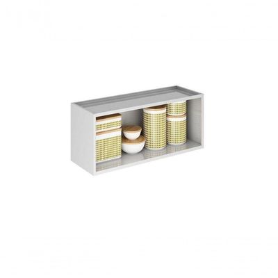 Armário Aéreo Cozinhas Itatiaia Tarsila - 1 Porta Horizontal - Branco