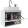 Gabinete De Banheiro 60 Cm 1 Porta Com Cuba Valente Branco
