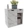 Gabinete De Banheiro 60 Cm 1 Porta 1 Gaveta Romana Mármore Branco