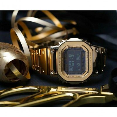 Relógio Protection Aço Premium Resistente A água-dourado