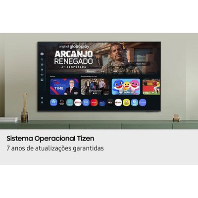 Smart TV 75 Polegadas Crystal UHD 4K UN75U8100FGXZD Samsung Preto
