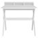 Mesa Para Escritório Escrivaninha Home Office Itália A02 Branco - Lyam Decor