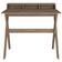 Mesa Para Escritório Escrivaninha Home Office Itália A02 Nogal - Lyam Decor