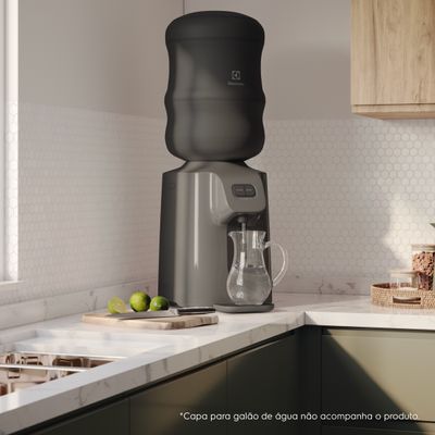 Bebedouro Electrolux Água Gelada. Fria e Natural com Compressor Cinza (BC01X) 127V