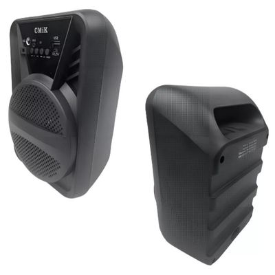 Caixa De Som Cmik MK-410 Com Karaokê Led E Subwoofer Potência E Versatilidade Em Qualquer Lugar Bivolt