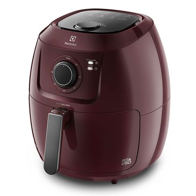 Air Fryer Electrolux por Rita Lobo 6,5L Vermelha Escura Family Efficient 1700W (EAF51) 220V