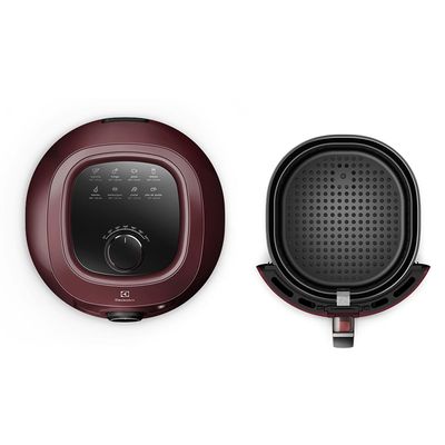 Air Fryer Electrolux por Rita Lobo 6,5L Vermelha Escura Family Efficient 1700W (EAF51) 220V