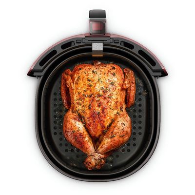 Air Fryer Electrolux por Rita Lobo 6,5L Vermelha Escura Family Efficient 1700W (EAF51) 220V